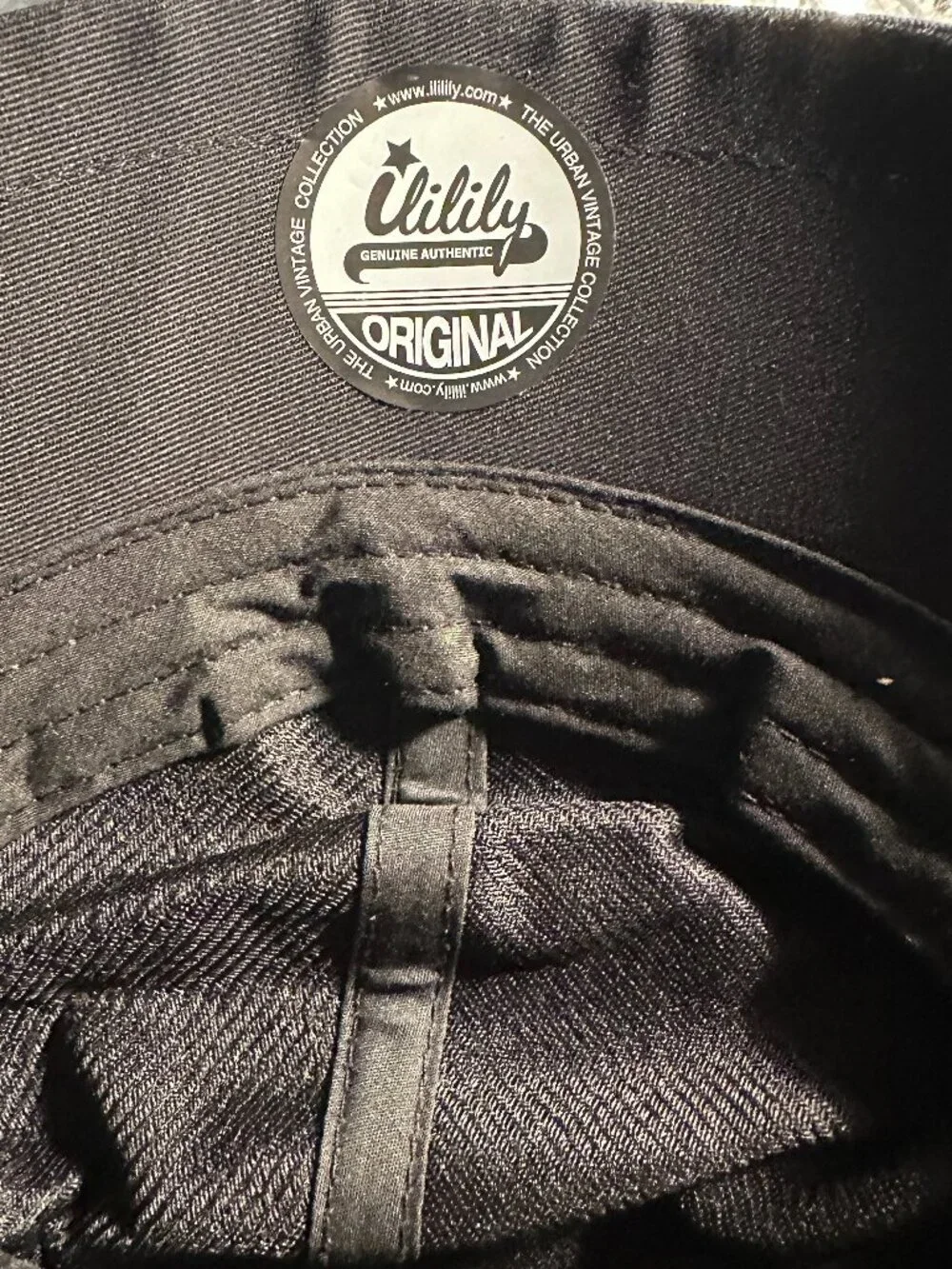 ililily Men Black Cotton Flat Cap Gatsby Newsboy Cabbie Vintage Hat Medium OS